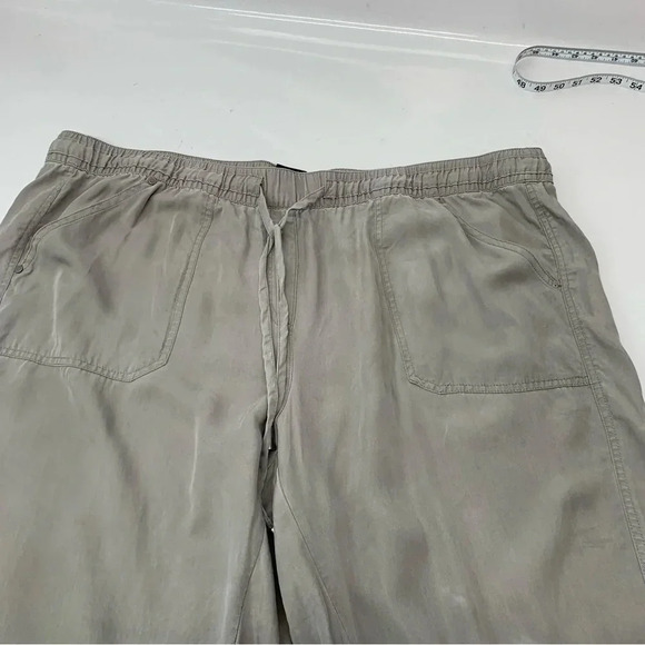 Love Ledgend  Chambray Jogger Pants Woman 22 Elastic Drawstring Waist 3769 - Picture 5 of 10